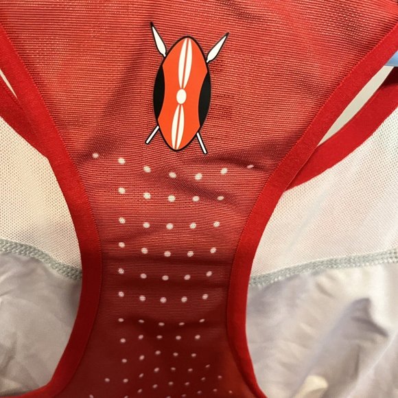 NIKE PRO ELITE TRACK TEAM KENYA RUNNING BRA TANK 898136-XXX Women Small Made USA - Picture 5 of 9